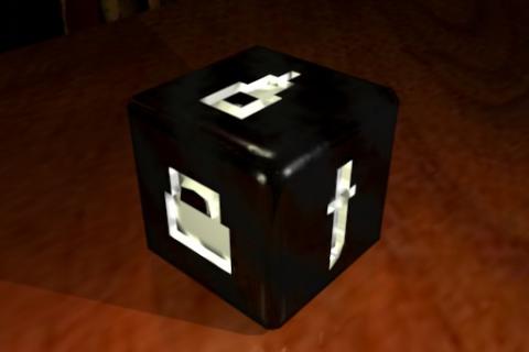 Obsidian Dice by Goodbit